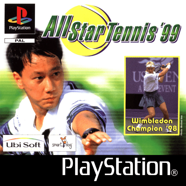 All-Star Tennis box art for Playstation